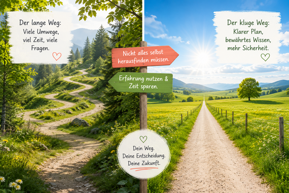 Der Weg der Wahl Zeit sparen beim Lernen der Lenormandkarten in einem Kurs oder Lehrgang