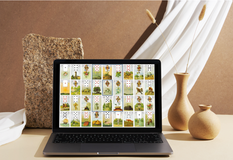 Lenormandkarten online lernen Kurs für Selbstlerner ohne Gruppenzwang