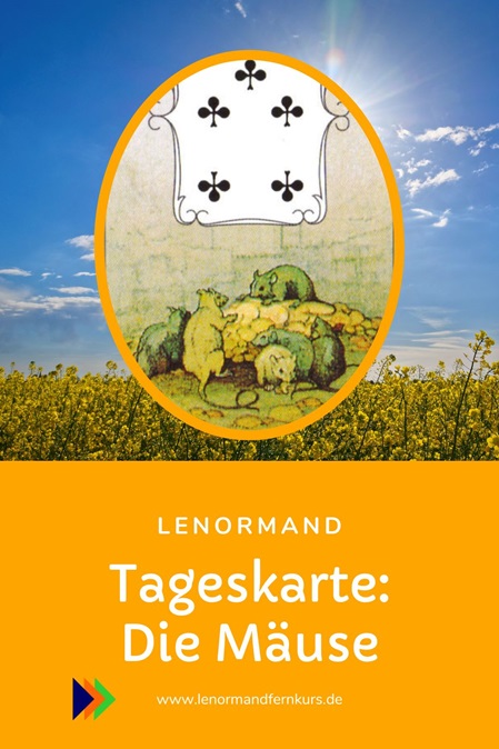 Lenormandkarte 23 Die Mäuse